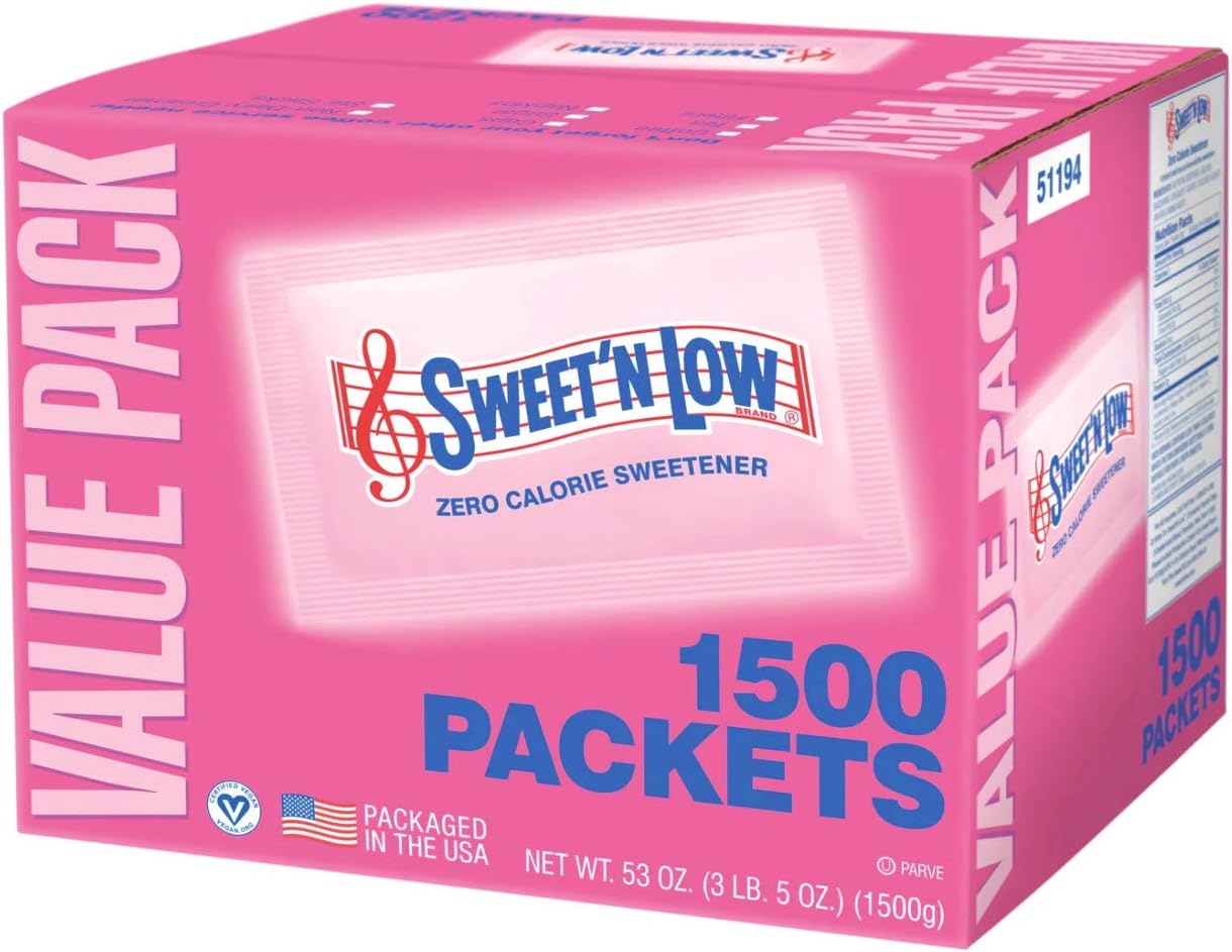 Sweet 'N Low Zero Calorie Sweetener - 1500 Packets