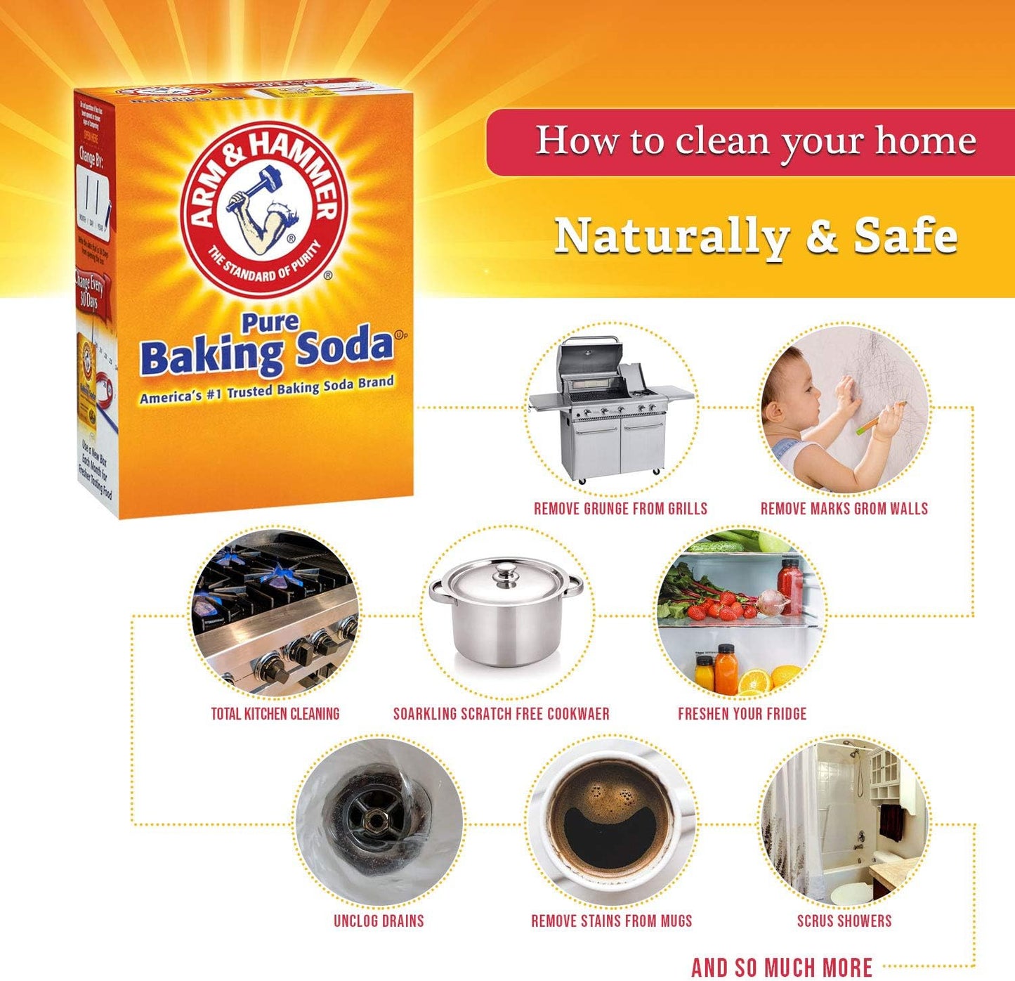 Arm & Hammer Baking Soda, 12lb