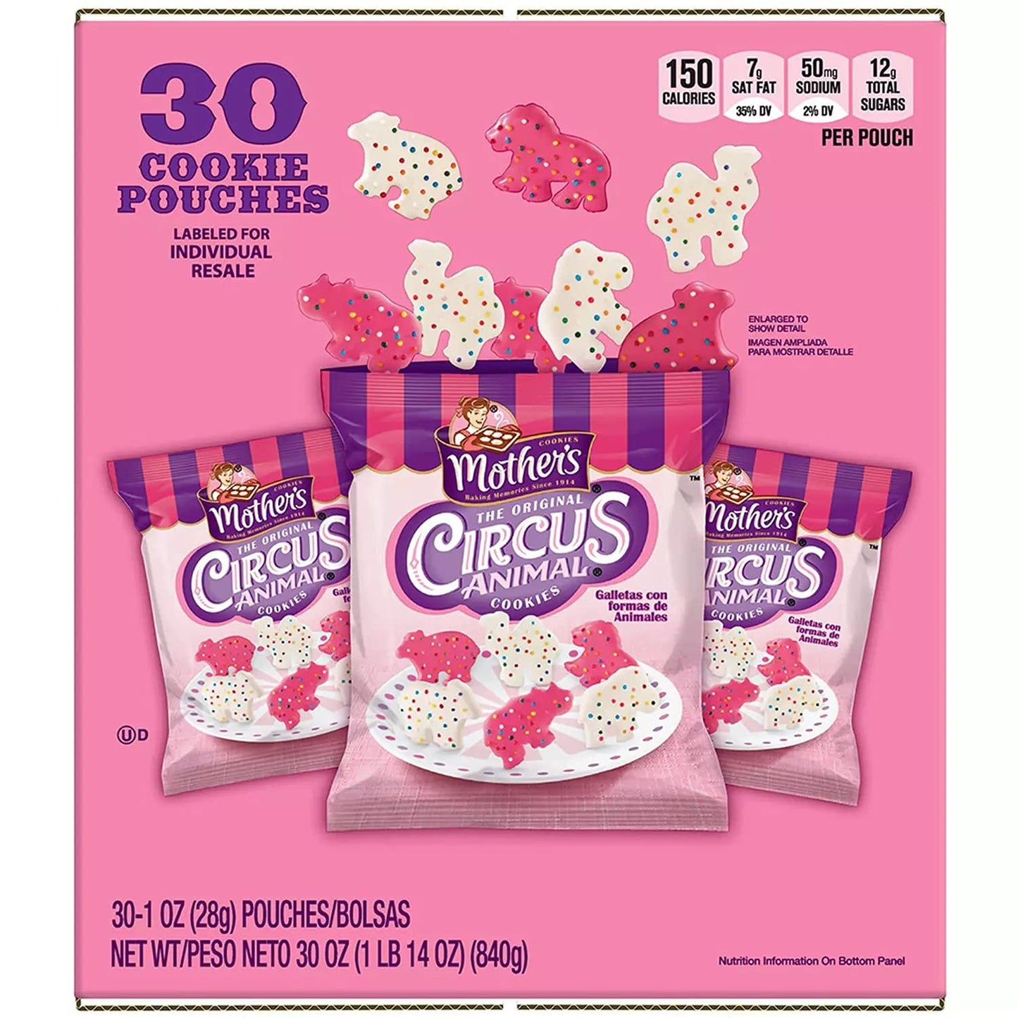 Mother's Circus Animal Cookies (30 Count)
