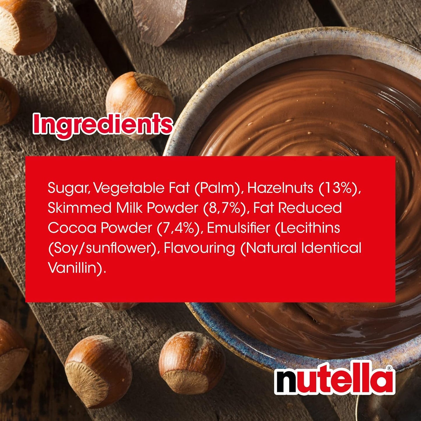 Nutella Hazlenut Chocolate Spread 3kg