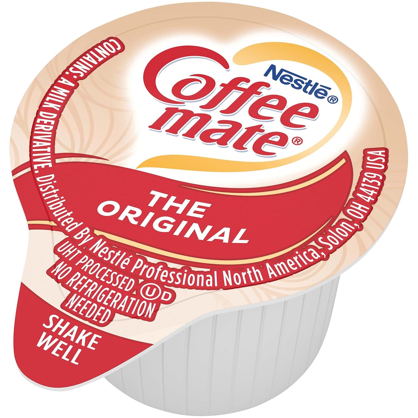 Nestle Coffee mate Coffee Creamer, Hazelnut, Liquid Creamer Singles, Non Dairy, No Refrigeration, 0.375 fl oz Tubs (Pack of 180)