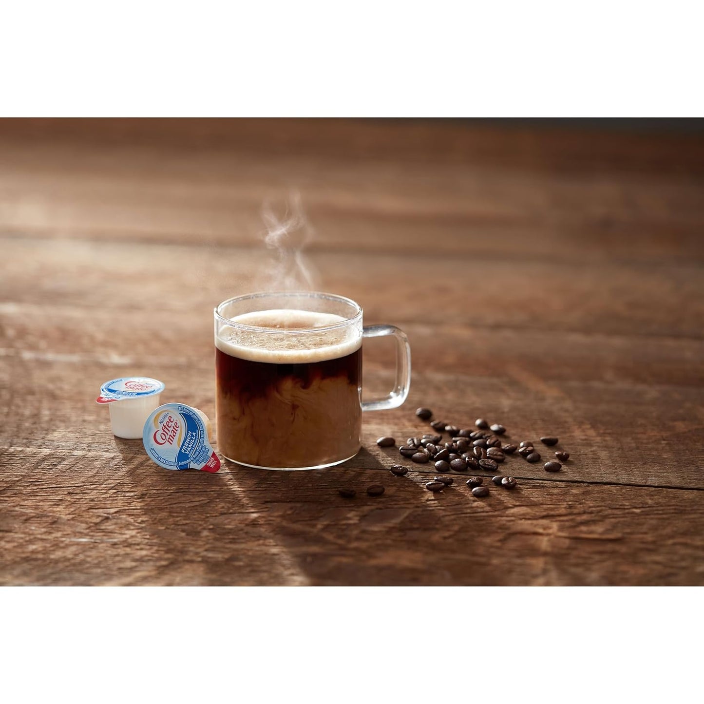 Nestle Coffee mate Coffee Creamer, Hazelnut, Liquid Creamer Singles, Non Dairy, No Refrigeration, 0.375 fl oz Tubs (Pack of 180)
