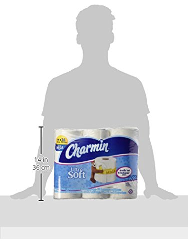 Charmin Ultra Soft Mega Roll Toilet Paper, 12 Count