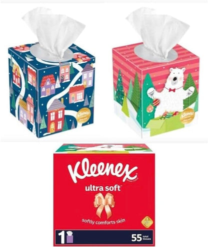 Kleenex Ultra Facial Tissue, 85 Count (Pack of 12)