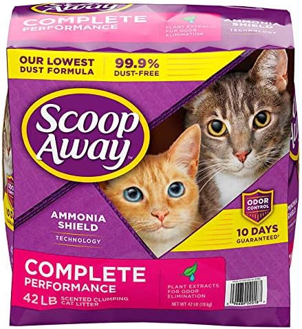 Scoop Away Complete Performance, Scented Cat Litter, 42 Pounds