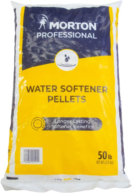 Morton Morton-40D System Water Softener, 50 lbs, White