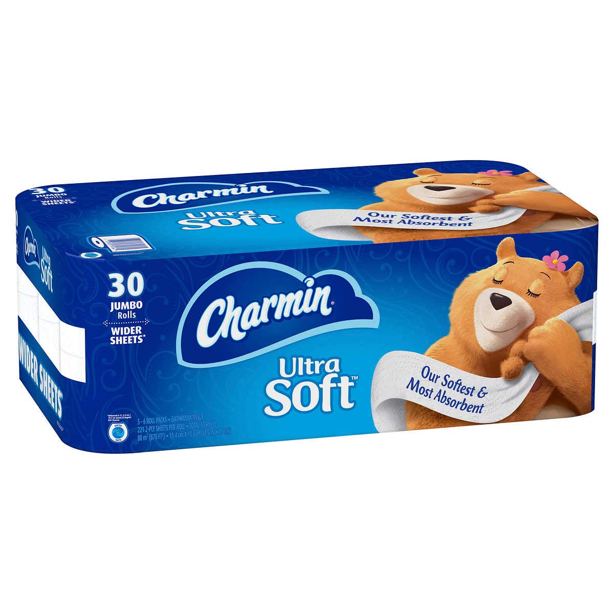 Charmin Ultra Soft Mega Roll Toilet Paper, 12 Count