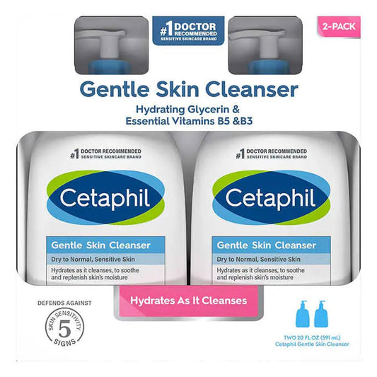 Cetaphi Gentle Skin Cleanser - 2/20 oz. pumps