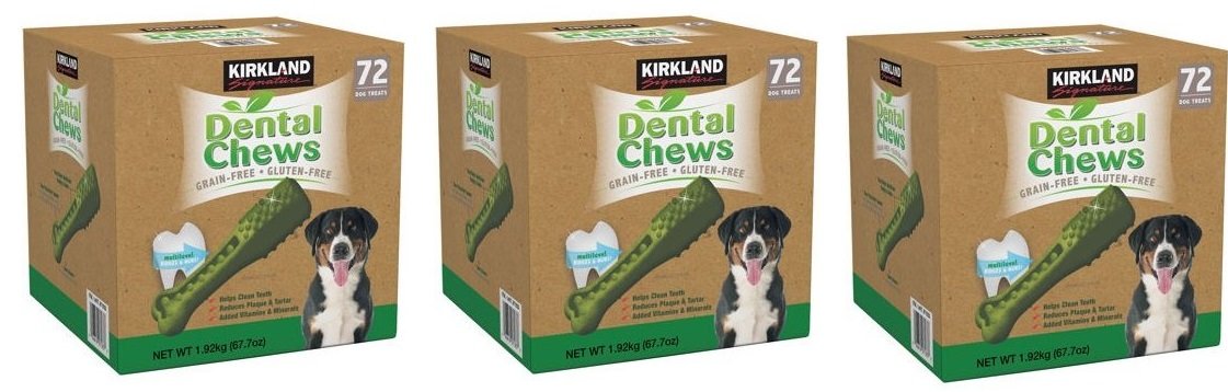 Kirkland Signature Dental Chews, 72-Count