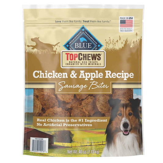 Generic (Pack of 1) Top Chews Chicken & Apple Recipe 100% Natural Dog Treats