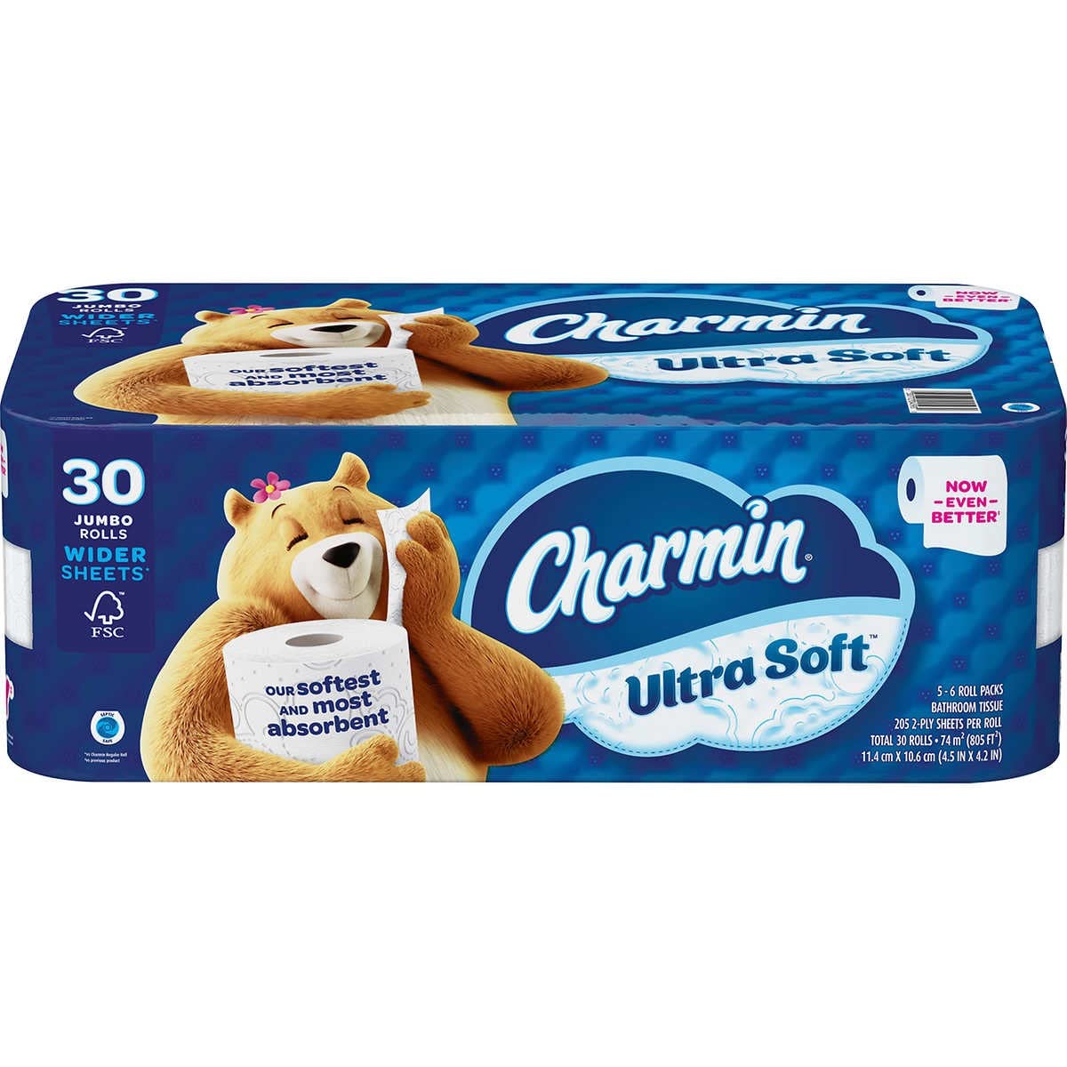 Charmin Ultra Soft Mega Roll Toilet Paper, 12 Count