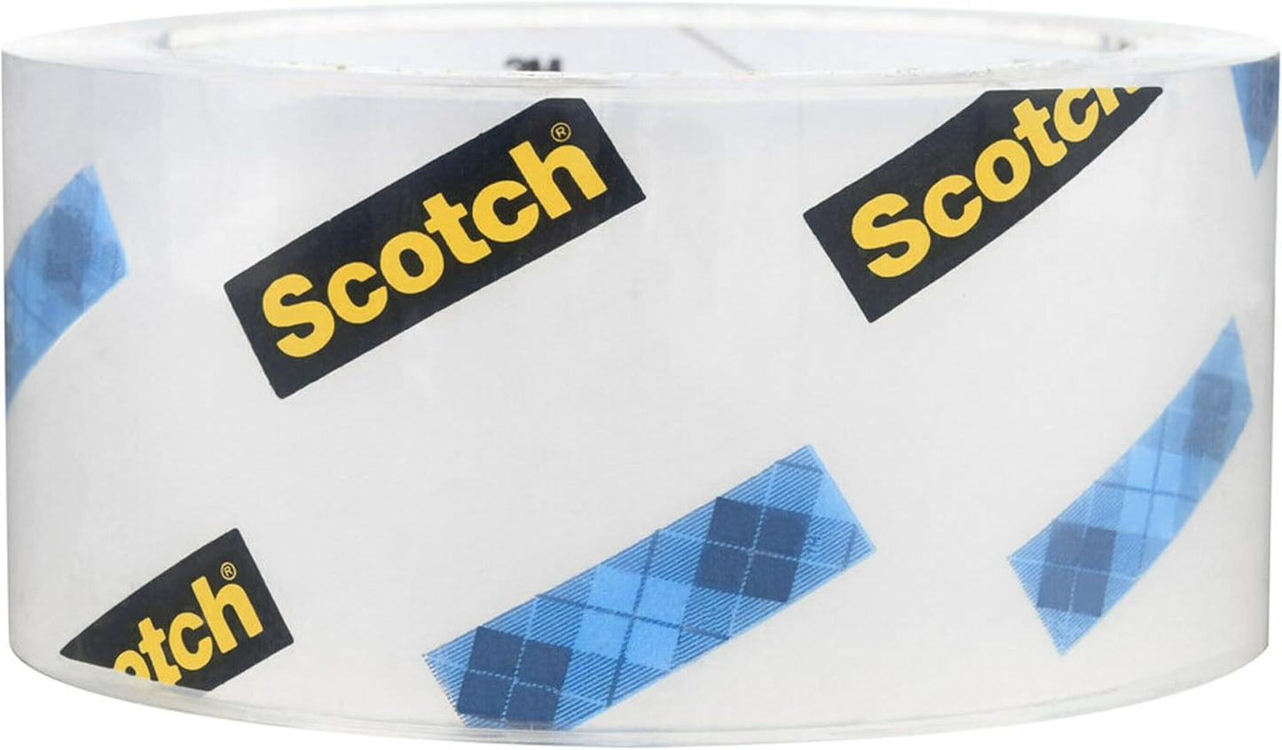 Scotch Heavy Duty Shipping Packing Tape, Clear, Shipping and Packaging Supplies, 1.88 in. x 54.6 yd., 36 Refill Tape Rolls