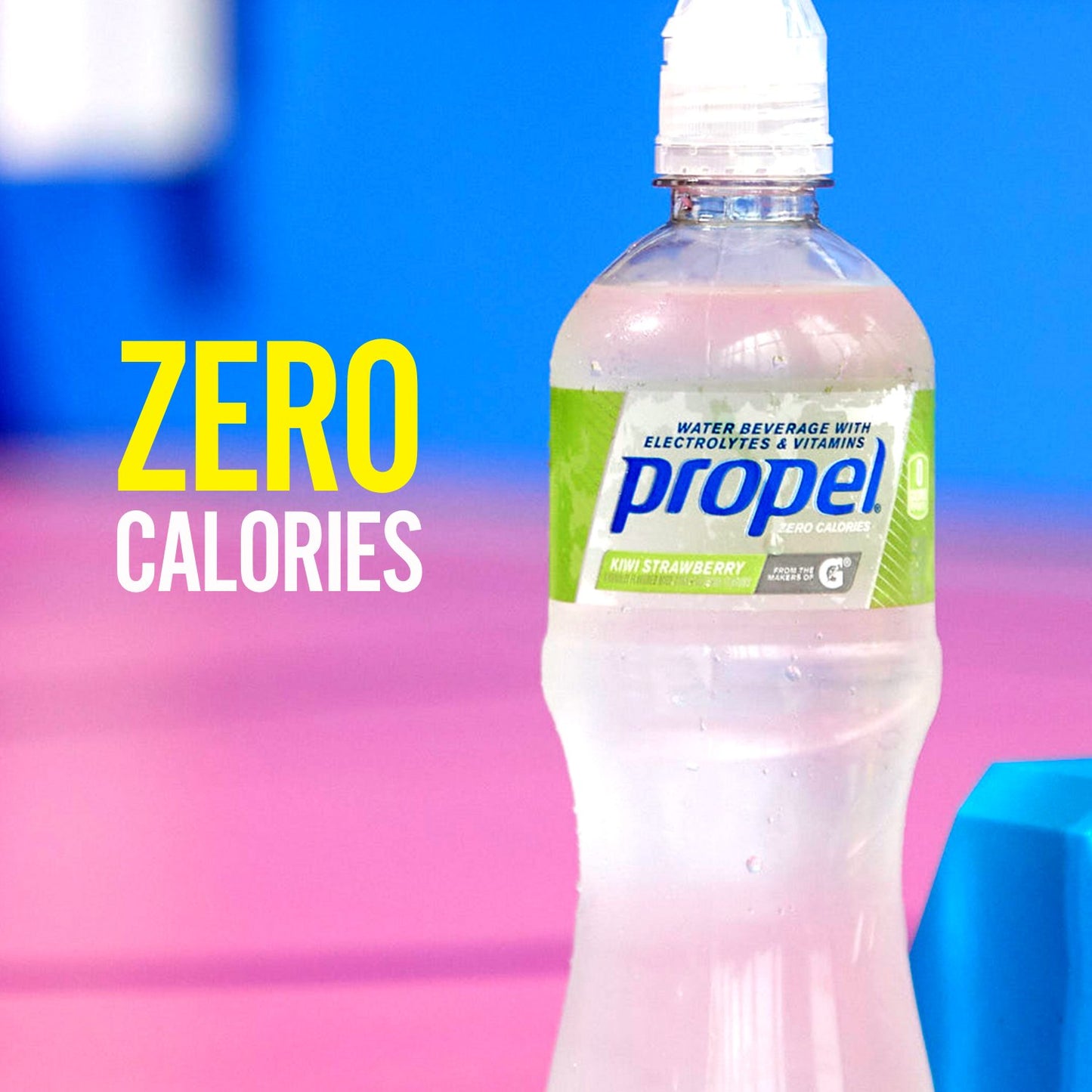 Propel Water Two-Flavor Variety Pack Flavored Water With Electrolytes, Vitamins and No Sugar 16.9 Ounces (Pack of 18)