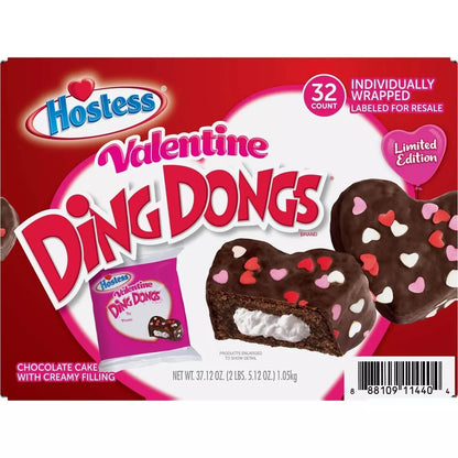 Hostess Valentine Ding Dongs 32 count