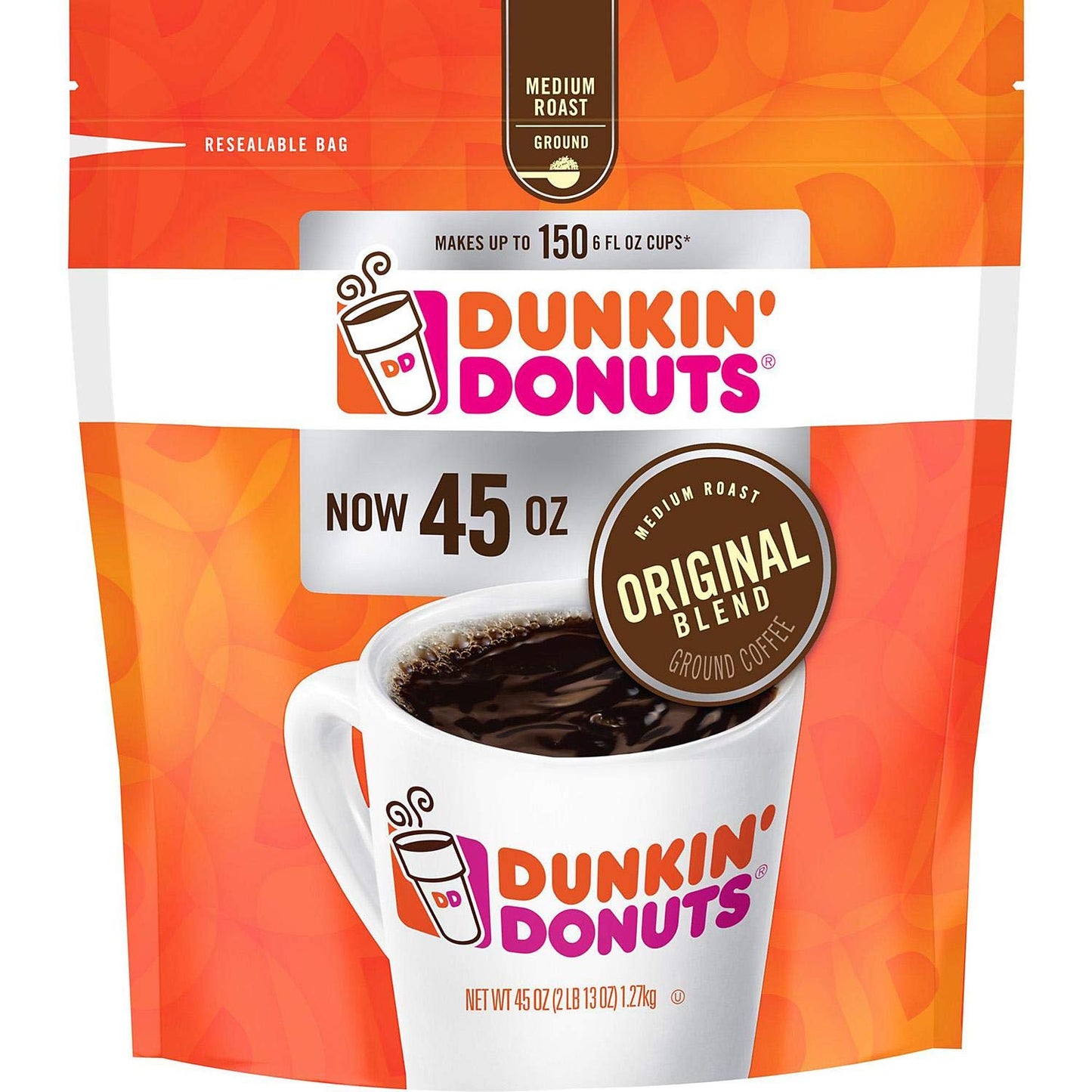 Dunkin Donuts Original Blend, 45 Ounce