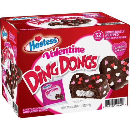 Hostess Valentine Ding Dongs 32 count