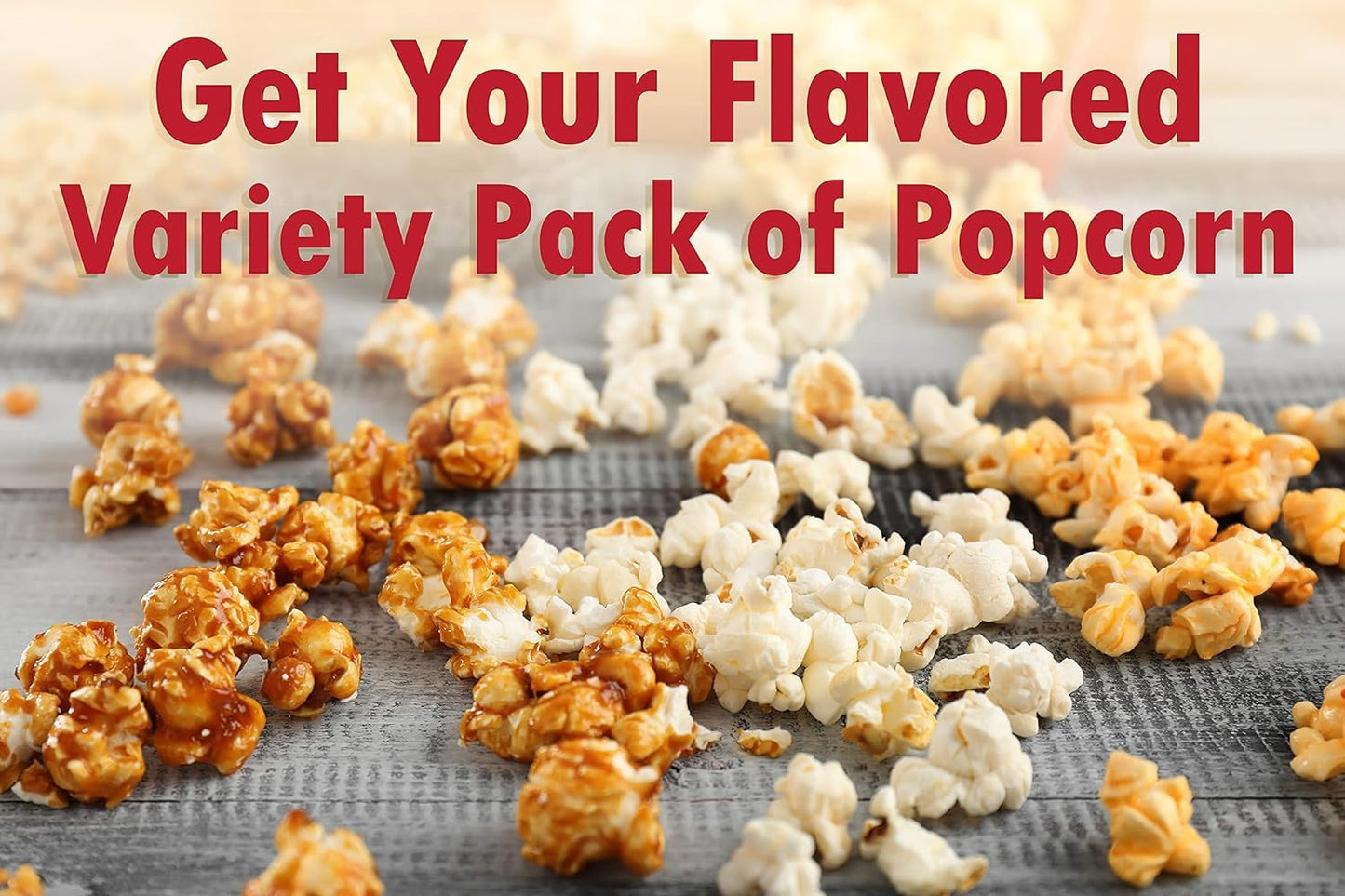Bulk Popcorn, Skinny Pop Popcorn Individual Bags Variety Pack - Skinny Pop, 30 Packs of 3 Flavors| Bentley Assortment