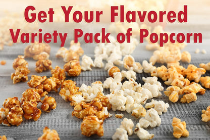 Bulk Popcorn, Skinny Pop Popcorn Individual Bags Variety Pack - Skinny Pop, 30 Packs of 3 Flavors| Bentley Assortment