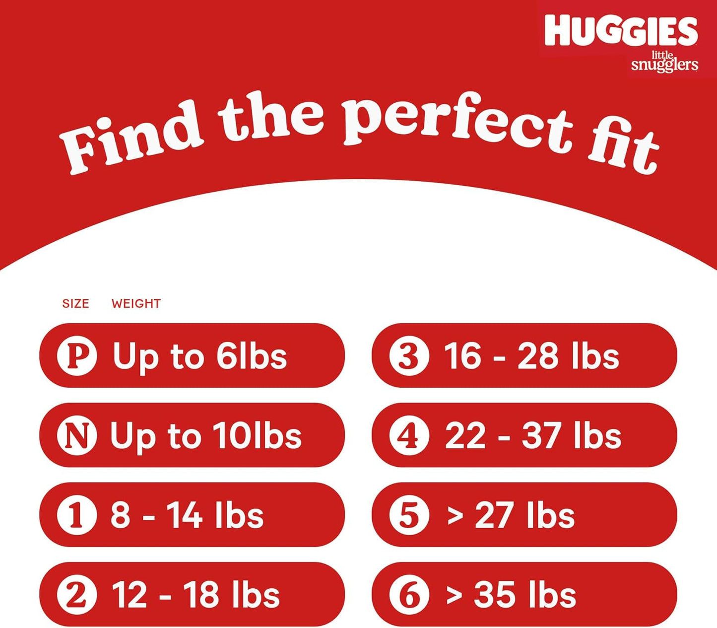 Huggies Size 1 Diapers, Little Snugglers Diapers, Size 1 (8-14 lbs), 198 Count (6 Packs of 33), Packaging May Vary