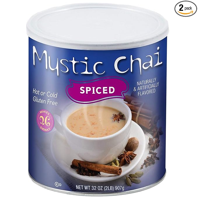 Spiced Tea, Total 2 Cans, 2 lb Each；