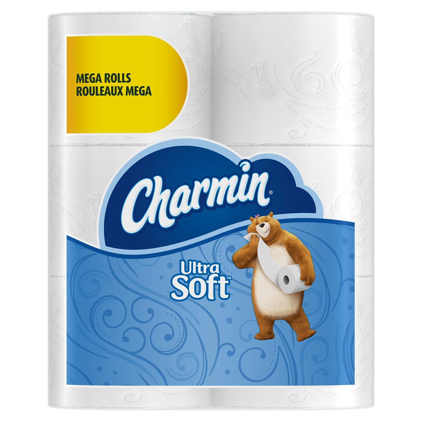 Charmin Ultra Soft Mega Roll Toilet Paper, 12 Count