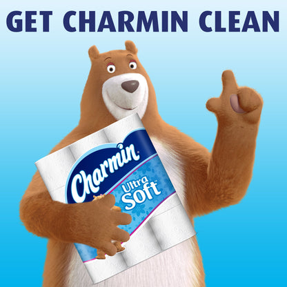 Charmin Ultra Soft Mega Roll Toilet Paper, 12 Count