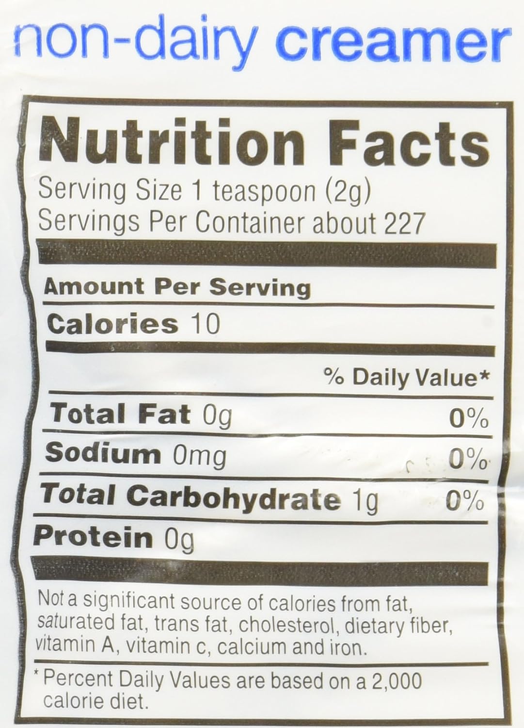 N'JOY Coffee Creamer, 16 Ounce Canisters, Pack of 8