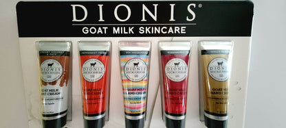 DIONIS Goat Milk Hand Cream, 1.0 oz, 5-pack