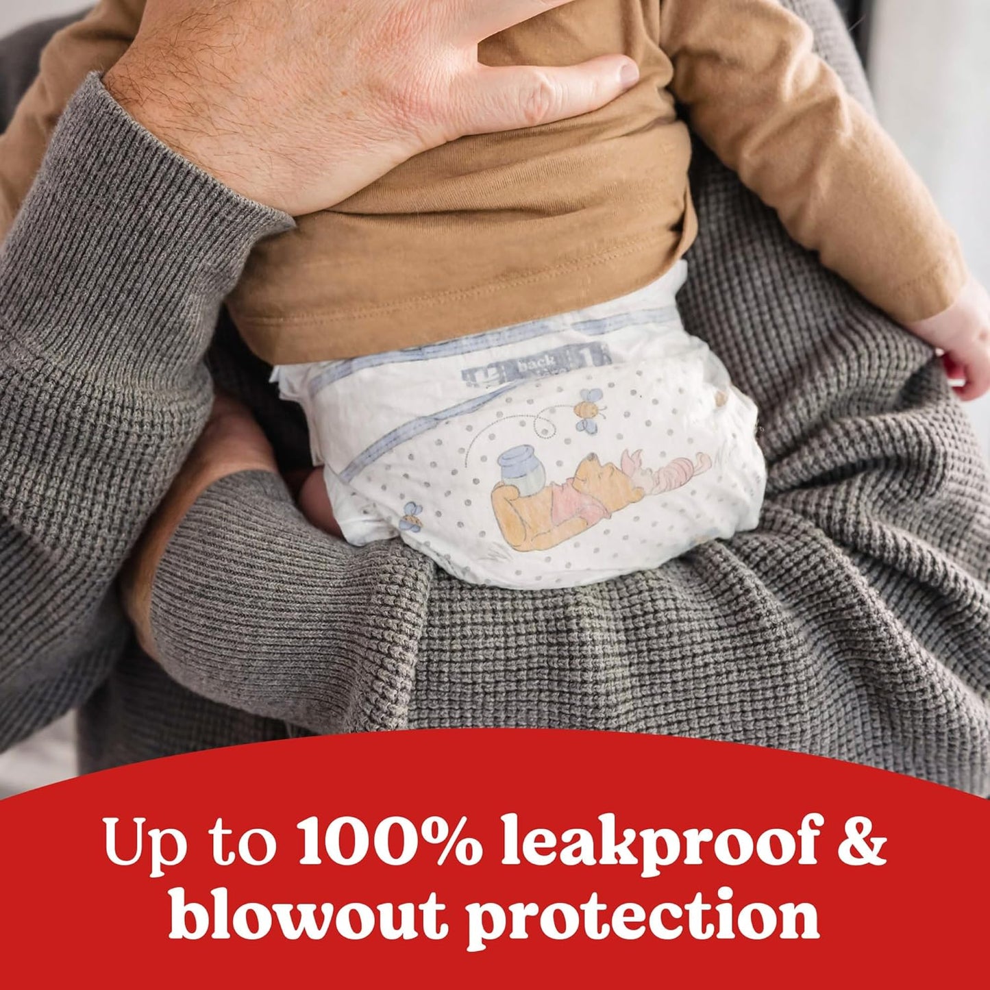Huggies Size 1 Diapers, Little Snugglers Diapers, Size 1 (8-14 lbs), 198 Count (6 Packs of 33), Packaging May Vary