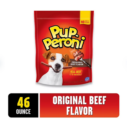 Pup-Peroni Dog Snacks, Original Beef Flavor (46 oz.)