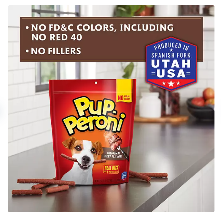 Pup-Peroni Dog Snacks, Original Beef Flavor (46 oz.)