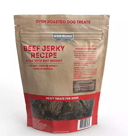 Irish Rover Beef Jerky Recipe Meaty Dog Treats (48 oz.)