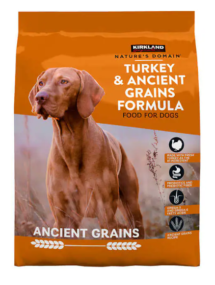 Kirkland Signature Nature's Domain Turkey & Ancient Grains Dog Food 35 lb.