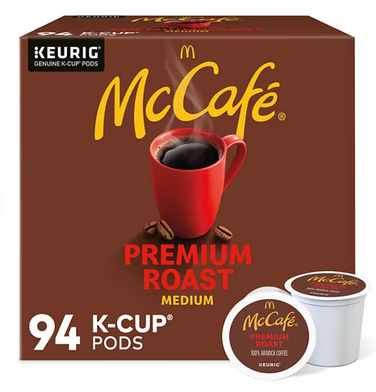 McCafe Premium Roast K-Cup Coffee Pods (94 ct.)