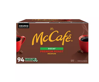 McCafe Decaf Premium Roast K-Cup Coffee Pods (94 ct.)