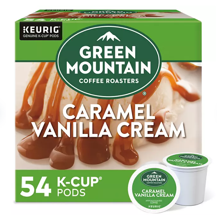 Green Mountain Coffee K-Cup Pods, Caramel Vanilla Cream (54 ct.)