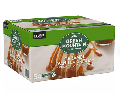 Green Mountain Coffee K-Cup Pods, Caramel Vanilla Cream (54 ct.)