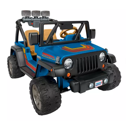 Power Wheels Retro Jeep Wrangler 12-Volt Ride-On