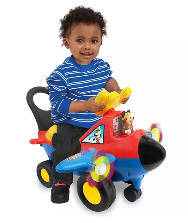 Kiddieland Disney Lights and Sounds Activity Ride-On (Mickey Blue)