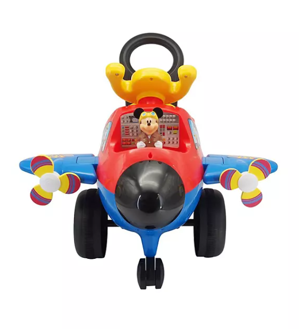 Kiddieland Disney Lights and Sounds Activity Ride-On (Mickey Blue)