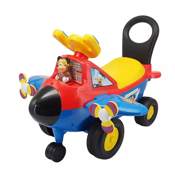 Kiddieland Disney Lights and Sounds Activity Ride-On (Mickey Blue)