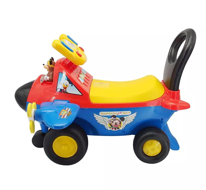 Kiddieland Disney Lights and Sounds Activity Ride-On (Mickey Blue)