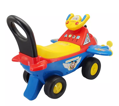 Kiddieland Disney Lights and Sounds Activity Ride-On (Mickey Blue)