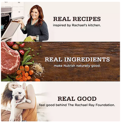 Rachael Ray Nutrish Dry Dog Food, Real Beef, Pea & Brown Rice Recipe (50 lbs.)