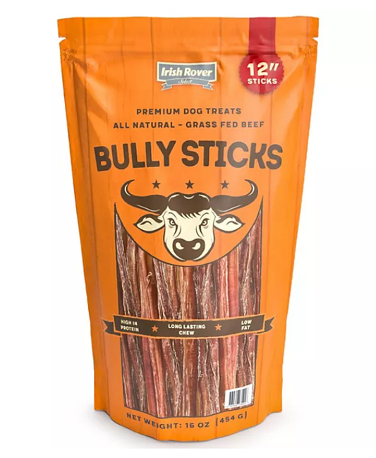 Irish Rover Beef Bully Sticks, 12 Inch (16 oz.)