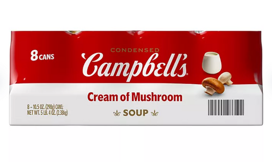 Campbell's Cream of Mushroom Soup (10.5 oz., 8 pk.)