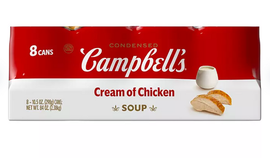 Campbell's Condensed Cream of Chicken Soup (10.5 oz., 8 pk.)