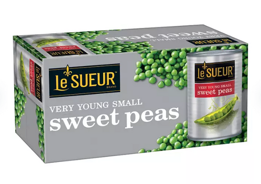 Le Sueur Very Young Small Sweet Peas (15 oz., 8 ct.)