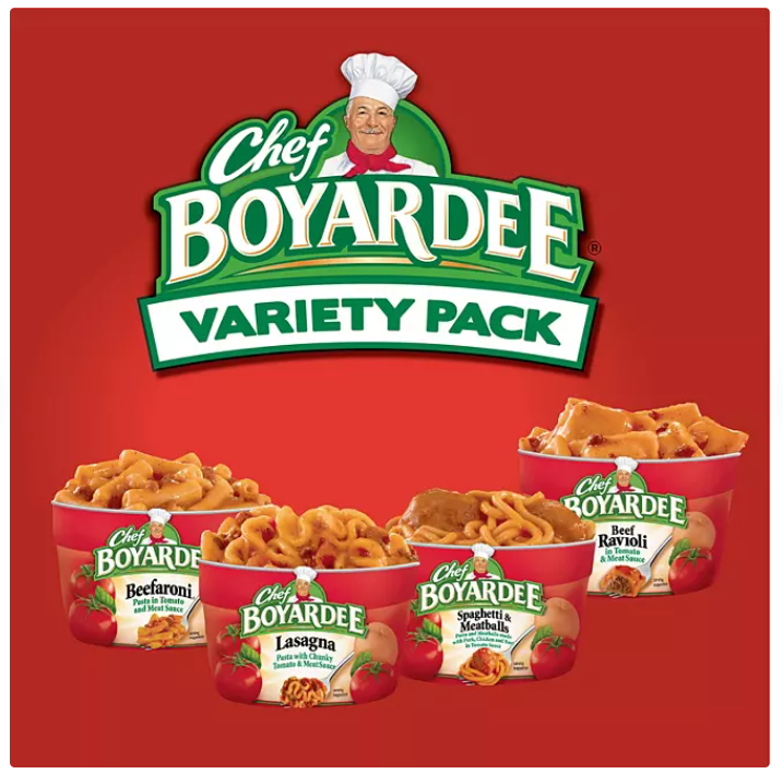 Chef Boyardee Variety Pack (7.5 oz., 12 pk.)