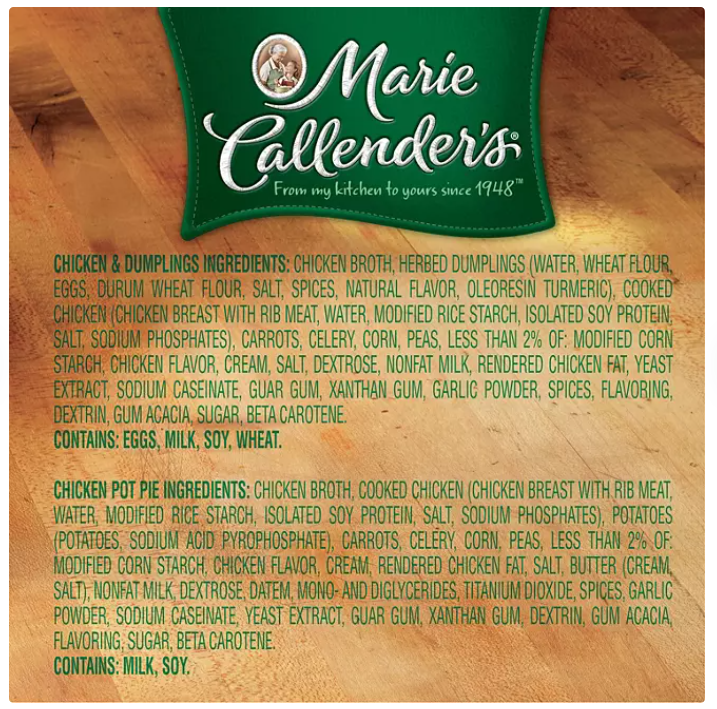 Marie Callender's Chicken Variety Soup (8 ct.)